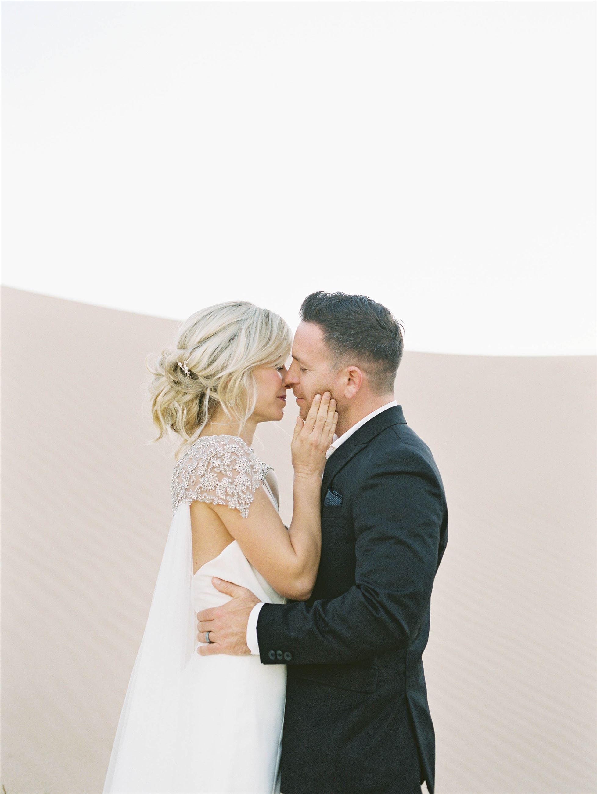 Image of Casablanca Bridal Flagship Real Bride and groom