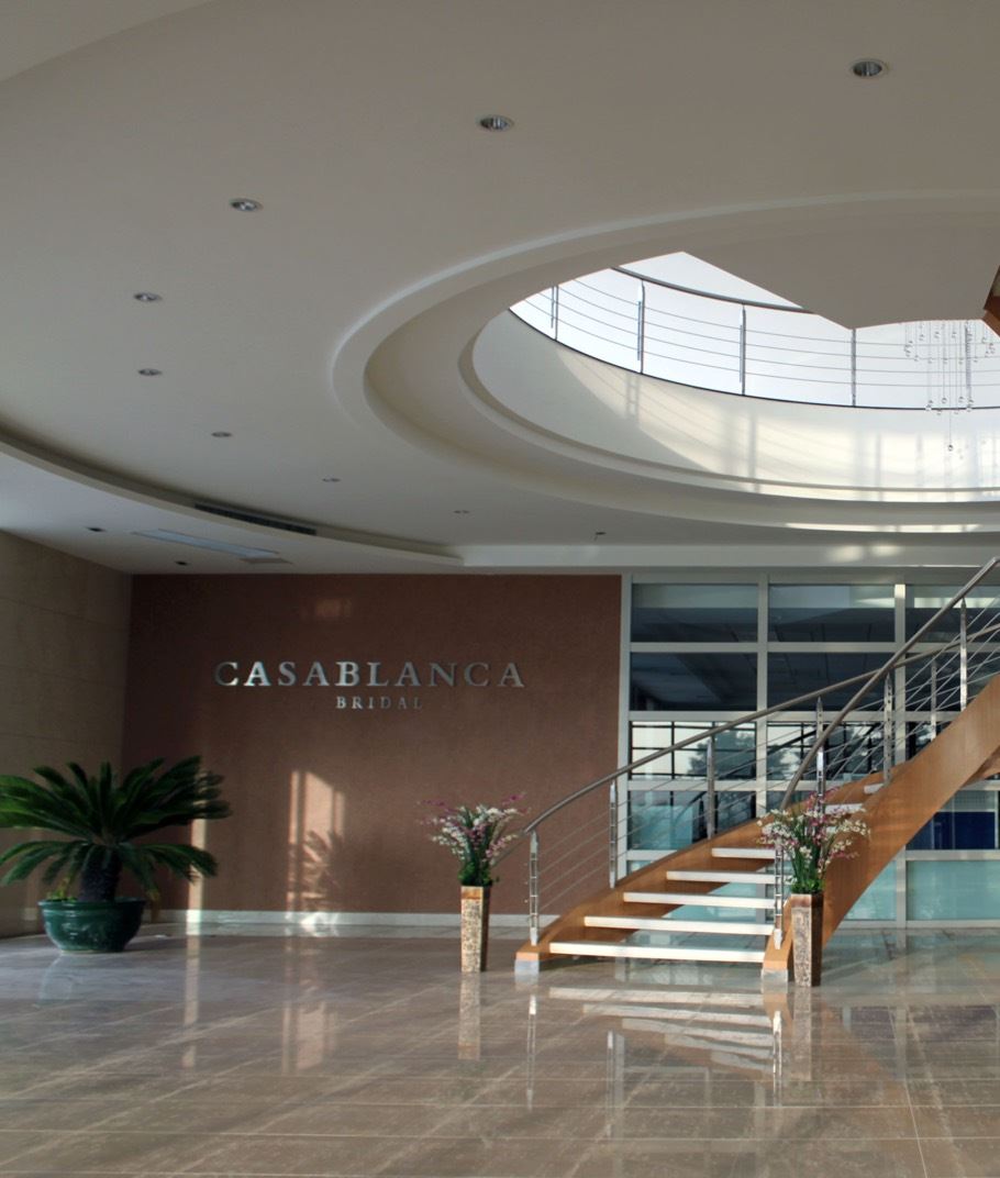 Casablanca Bridal Entry with staircase. View #1