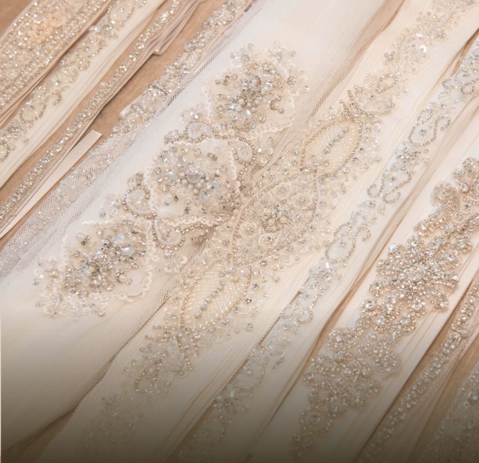 Image of a Casablanca Flagship Sashes for Wedding Dresses