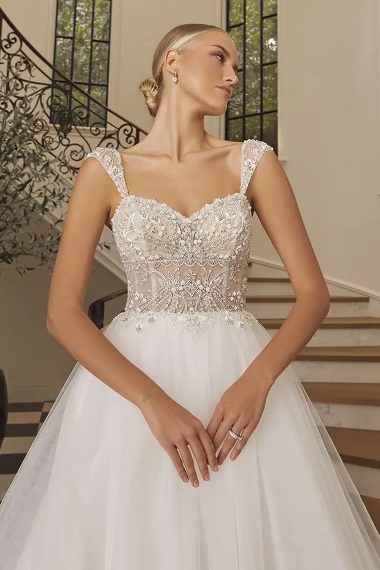Style 2576 Audrey Beaded Detachable Straps Default Thumbnail Image