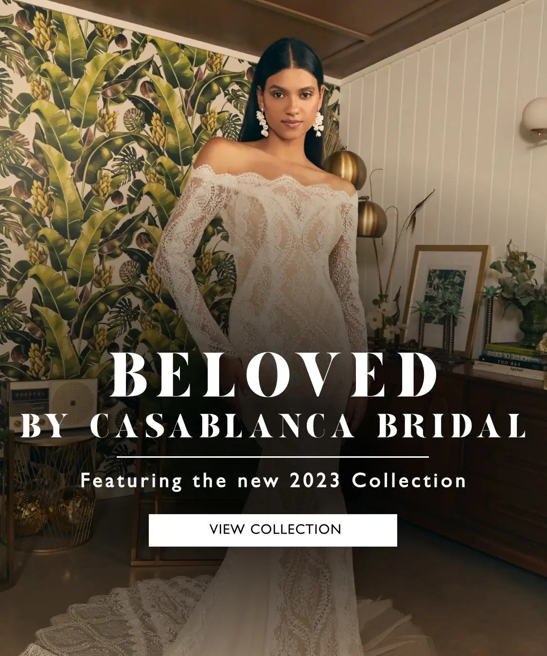 Casablanca Bridal Chanel Fit and Flare Wedding Gown