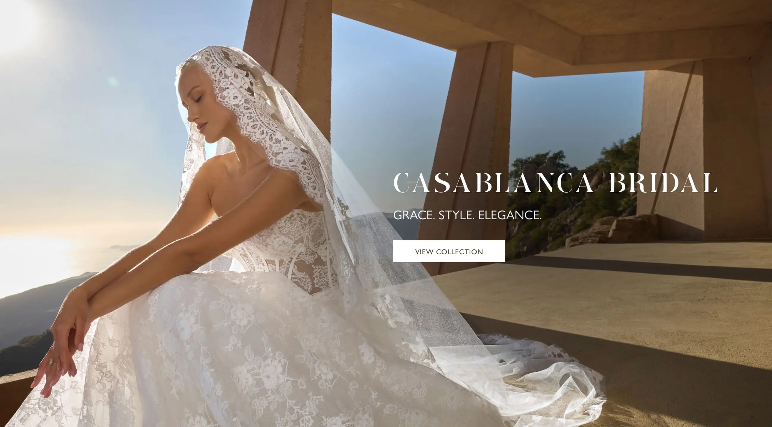 Casablanca Bridal Fall 2025 banner