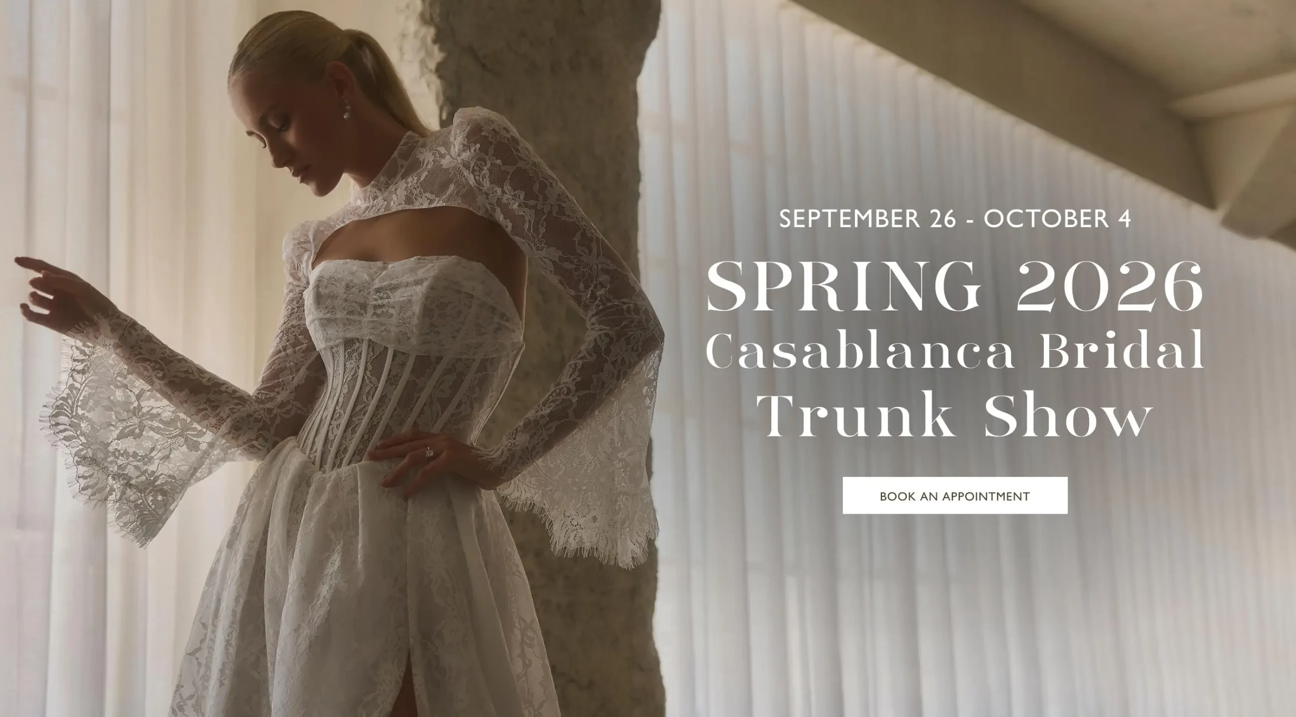Spring 2026 Casablanca Bridal Trunk Show