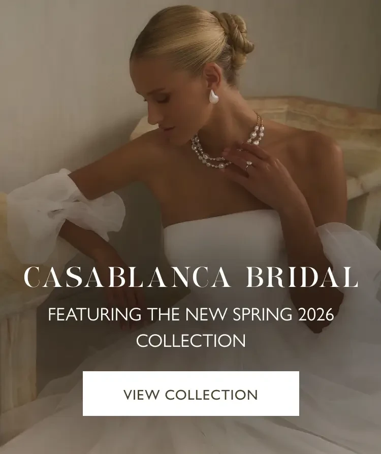 Casablanca Bridal latest collection desktop banner